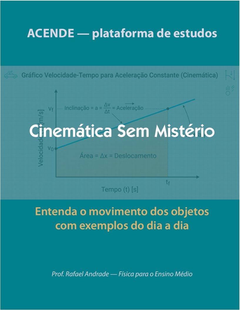 Capa do livro Cinemática Sem Mistério