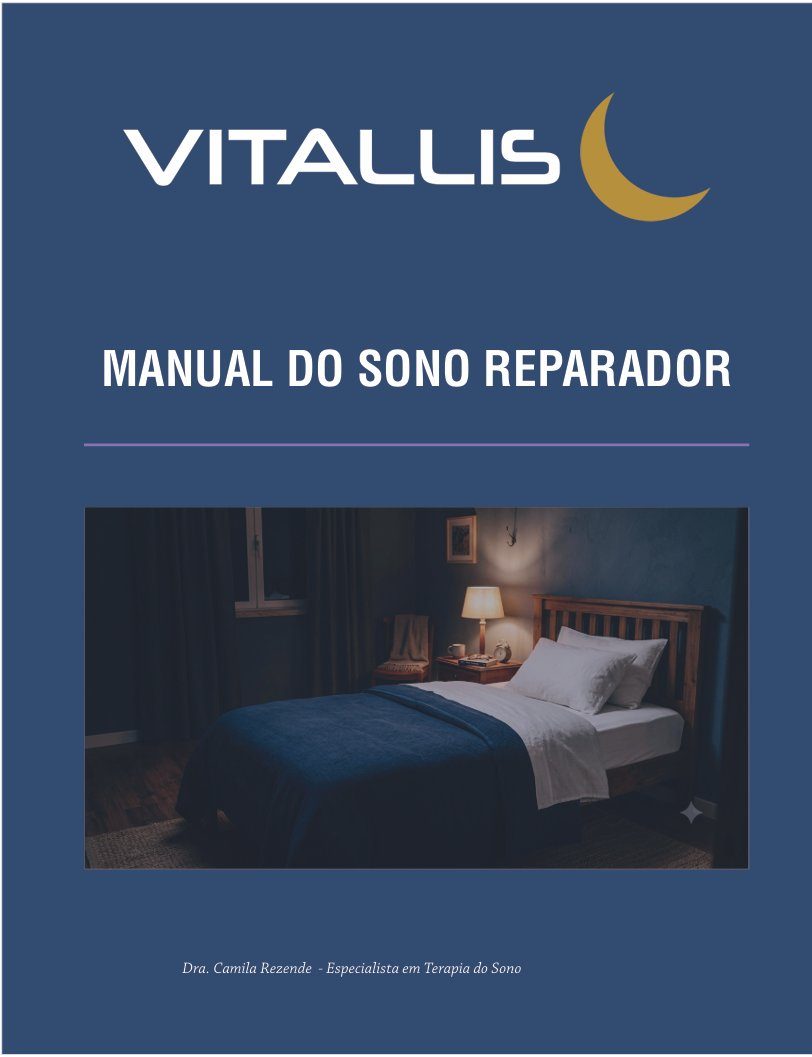 Capa do livro Manual do Sono Reparador